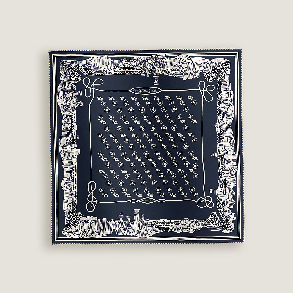 Les Canyons Etoiles bandana 55 | Hermès Mainland China